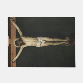 Felpudo Cristo crucificado en la cruz (fe) (Velázquez)