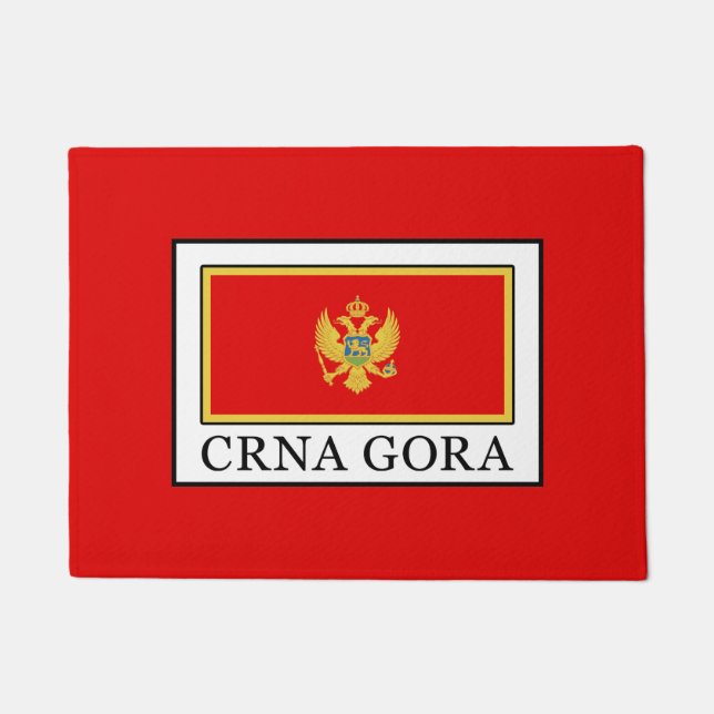 Felpudo Crna Gora (Anverso)