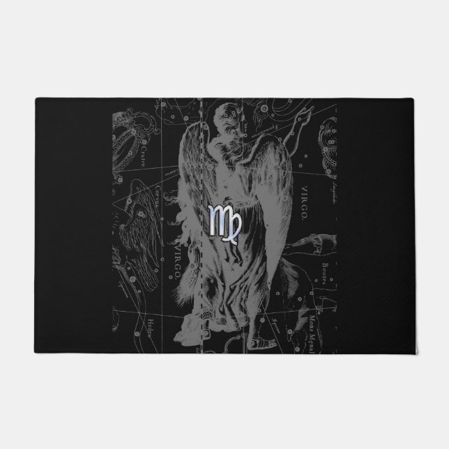 Felpudo Cromo como Rótulo Virgo Zodiac en Hevelius (Anverso)