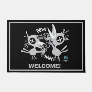 Felpudo ¡Crow POW Drinky! Doormat