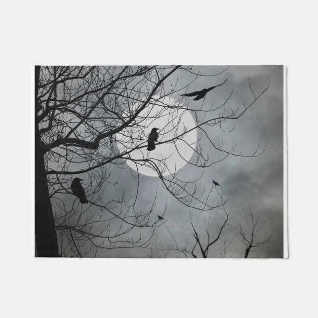 Felpudo Crows celestes (Anverso)