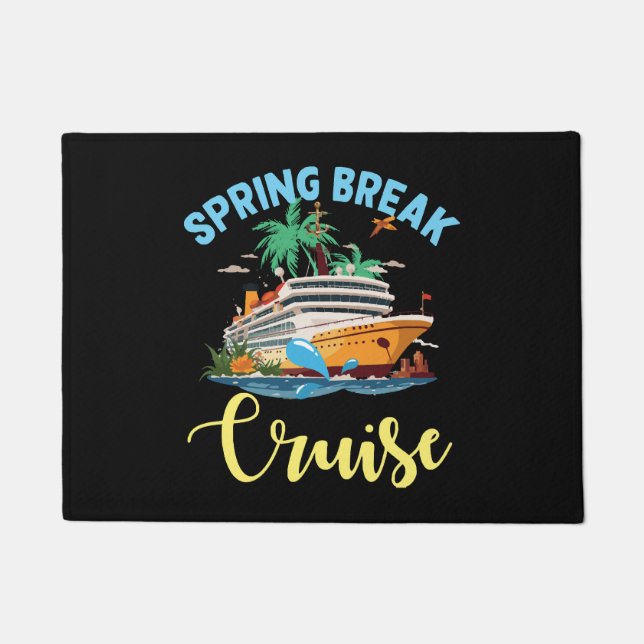 Felpudo Crucero de Spring Break (Anverso)