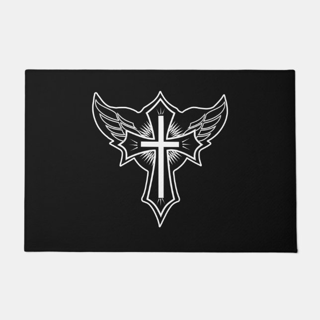Felpudo Cruz cristiana (Anverso)