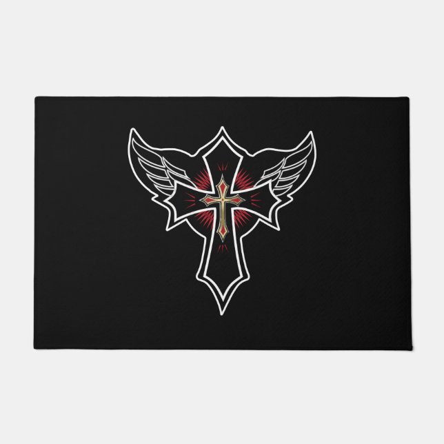 Felpudo Cruz cristiana (Anverso)
