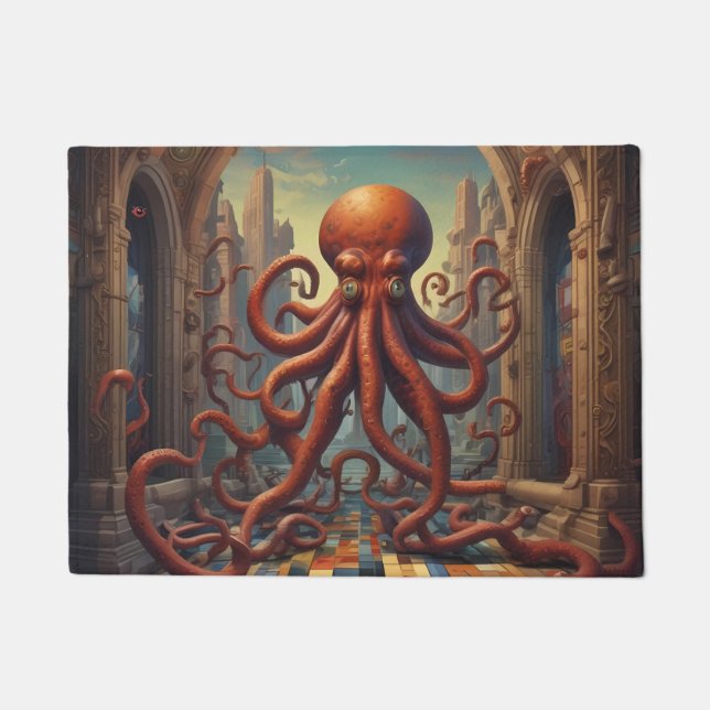Felpudo Cthulhu Paraíso Perdido (Anverso)