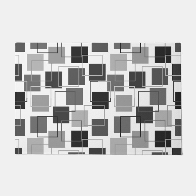 Felpudo Cuadrados y líneas generales (Anverso)