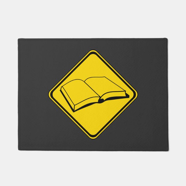 Felpudo Cuadros de atención por delante (Anverso)