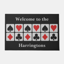 Felpudo Cuadros de la puerta del personalizado del jugador