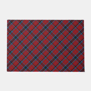 Felpudo Cuadros rojos y azules MacTavish Tartan