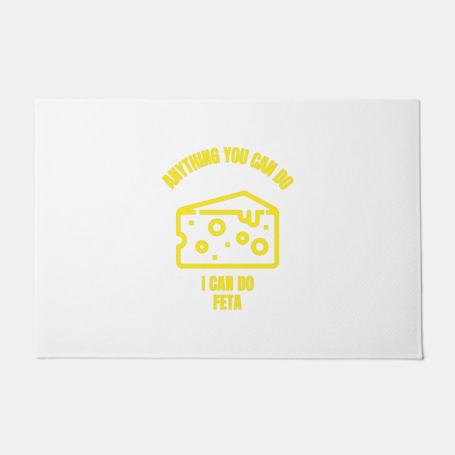 Felpudo Cualquier cosa que puedas hacer puedo hacer un div (Anverso)