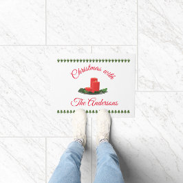 Felpudo Cubierta de cocina para Navidades personalizados