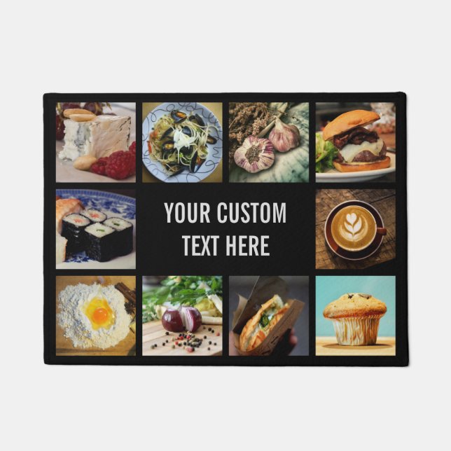 Felpudo Cubierta de la puerta del personalizado de cocina (Anverso)