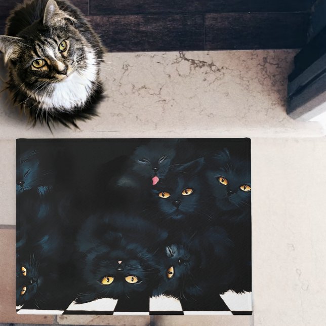 Felpudo Cuchillo de gato negro (Subido por el creador)