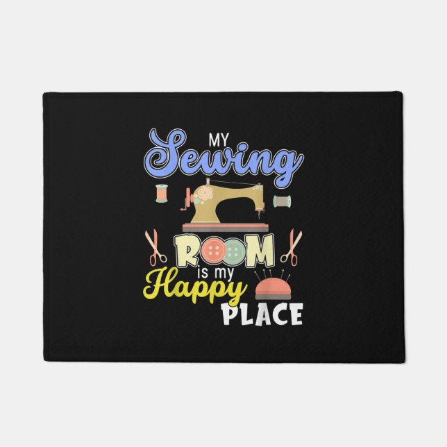 Felpudo Cuchillos de coser de regalo de talla (Anverso)