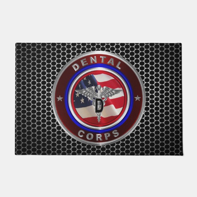 Felpudo Cuerpo dental del ejército (Anverso)