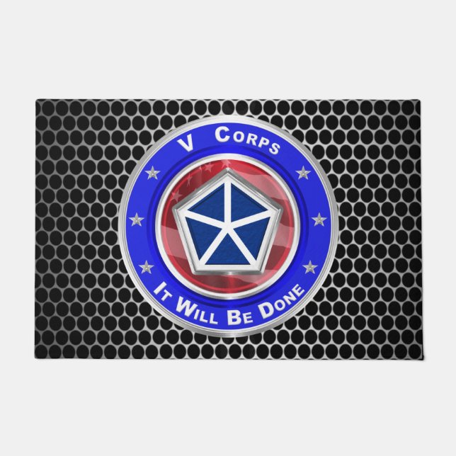 Felpudo Cuerpos de V (Anverso)