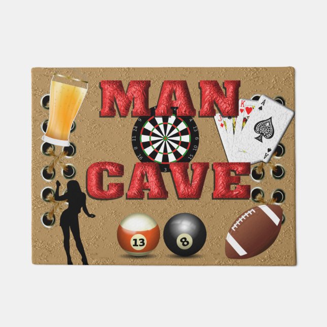 Felpudo Cueva de hombre - Doormat (Anverso)