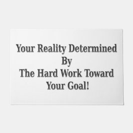 Felpudo ¡Cuida Tu Diseño De Realidad Significado Para Ti! 