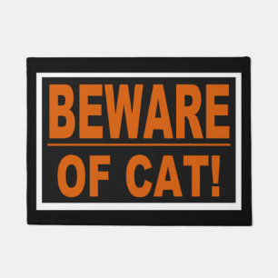Felpudo ¡Cuidado con Cat! doormat