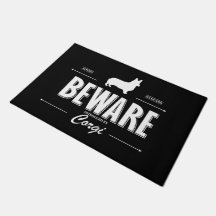 Cuidado Con Corgi (Pembroke) Doormat