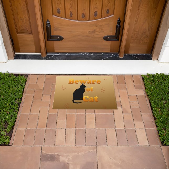Felpudo Cuidado con el gato (Exterior)