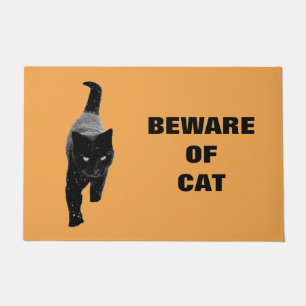 Felpudo Cuidado con el gato