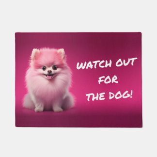 Felpudo ¡Cuidado con el perro! / Beware of the dog!