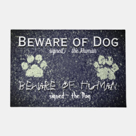 Felpudo Cuidado con el perro Cuidado con el humano Huellas