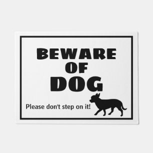 Felpudo Cuidado con el perro - No pises eso