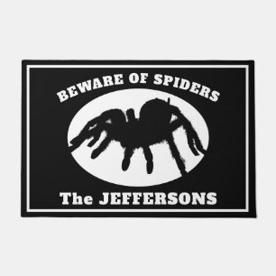 Felpudo "Cuidado con las arañas" Tarantula Doormat