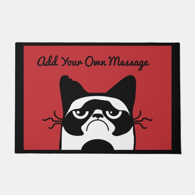 FELPUDO CUIDADO DE LA PUERTA CAT (Anverso)