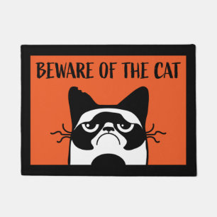 FELPUDO CUIDADO DE LA PUERTA CAT