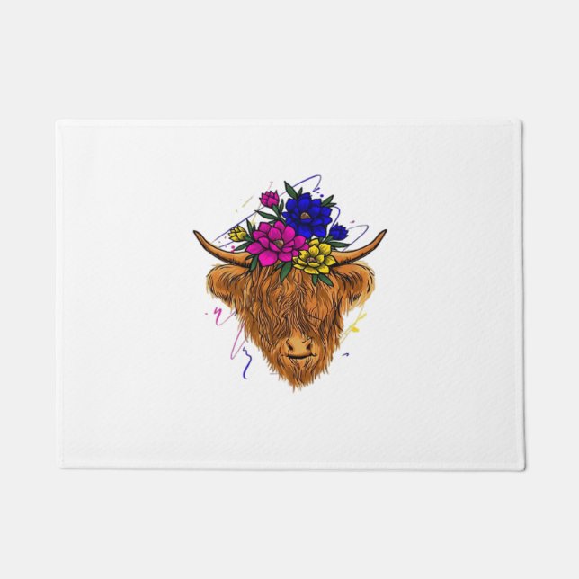 Felpudo Cultivo de Whisperer de vacas de raza selecta (Anverso)