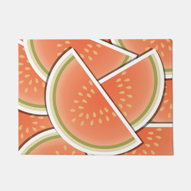 Felpudo Cuñas Funky melon (Anverso)