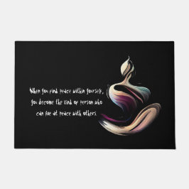 Felpudo Curso de broche de broche de Lotus Pose