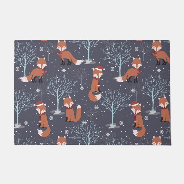 Felpudo Curte Winter Fox (Anverso)