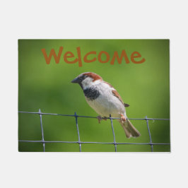 Felpudo Cute Birdie Welcome Mat