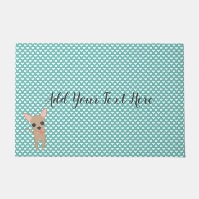 Felpudo Cute Chihuahua (Anverso)