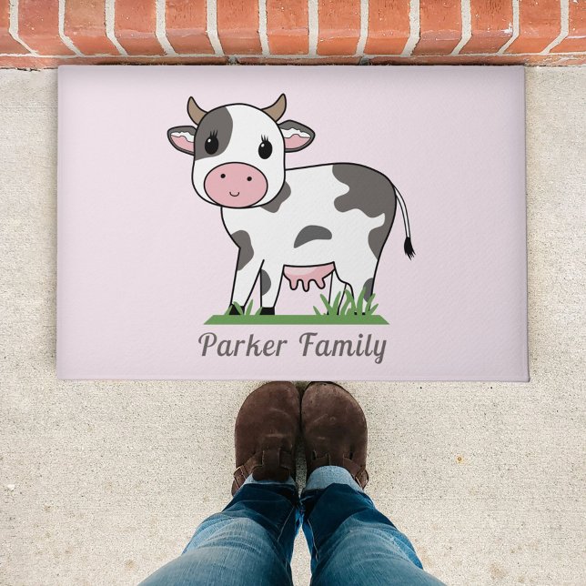 Felpudo Cute Cow Doormat (Cute Cow Doormat)
