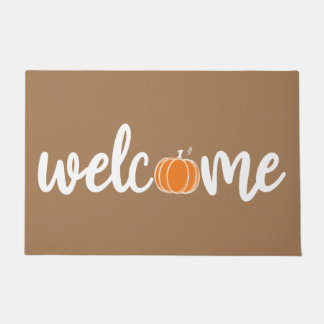 Felpudo Cute Fall Welcome Dote Mat