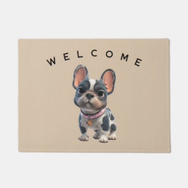 Felpudo Cute French Bulldog