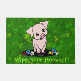 Felpudo Cute Piglet Doormat