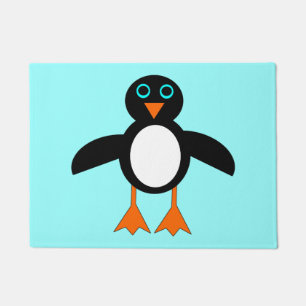 Felpudo Cute pingüino