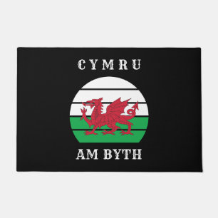 Felpudo Cymru, Bandera De Gales, Está Orgulloso De Ser Gal