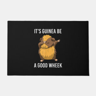 Felpudo Dabbing Guinea Cerdo su Guinea ser una buena rueda