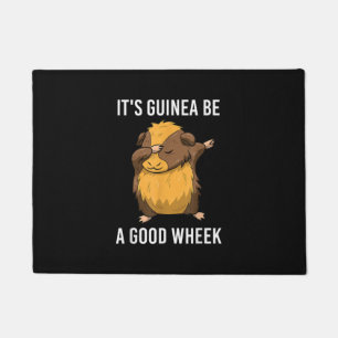 Felpudo Dabbing Guinea Cerdo su Guinea ser una buena rueda