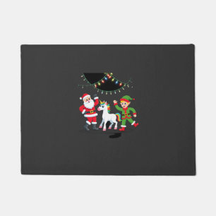 Felpudo Dabbing Santa Elfo Unicornio Navidad Niños Chicos
