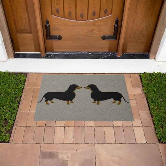 Felpudo Dachshund Doormat (Exterior)