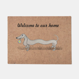 Felpudo Dachshund Groomer Veterinarian Door Mat