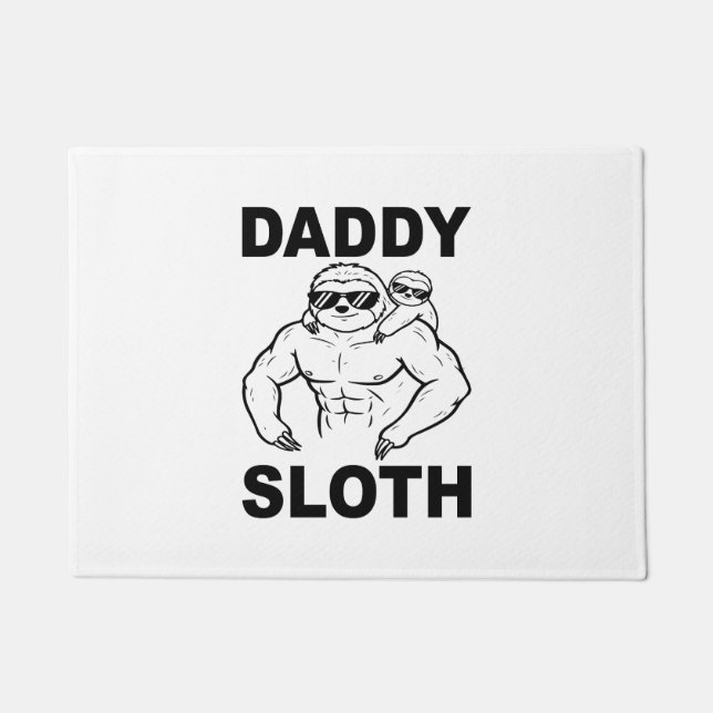 Felpudo Daddy Sloth (Anverso)